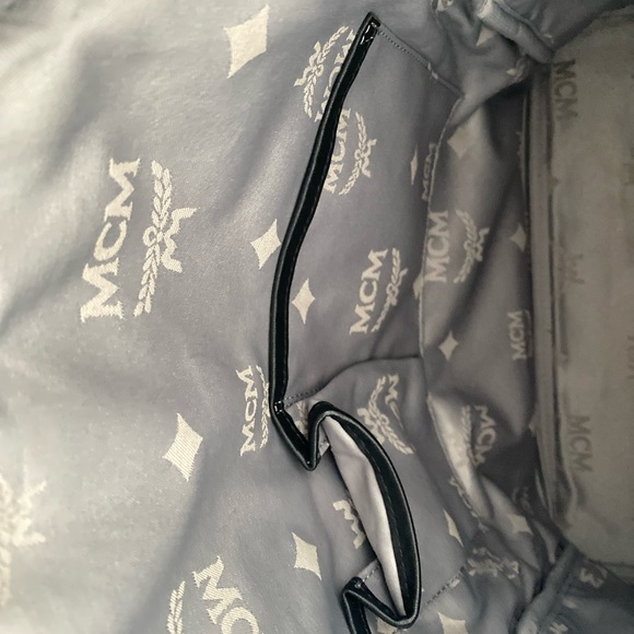 MCM Authentic White Backpack Large - Picture 5 of 7